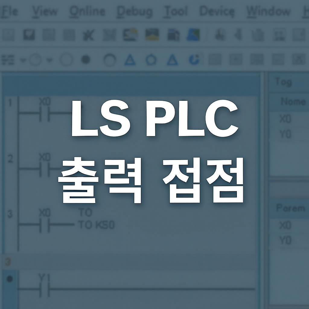 LS PLC 출력 접점 LS PLC 출력 접점