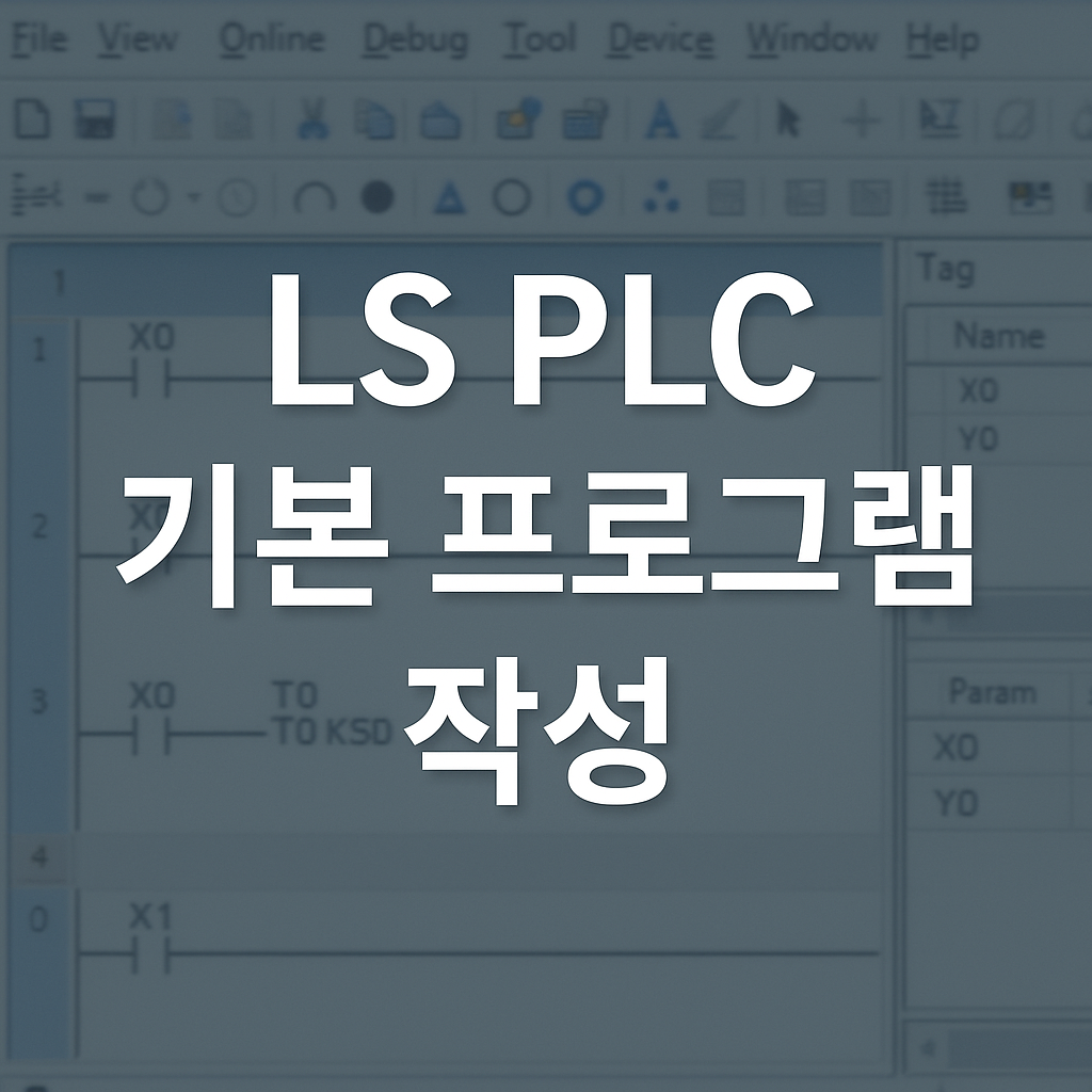 ls plc 기본 프로그램