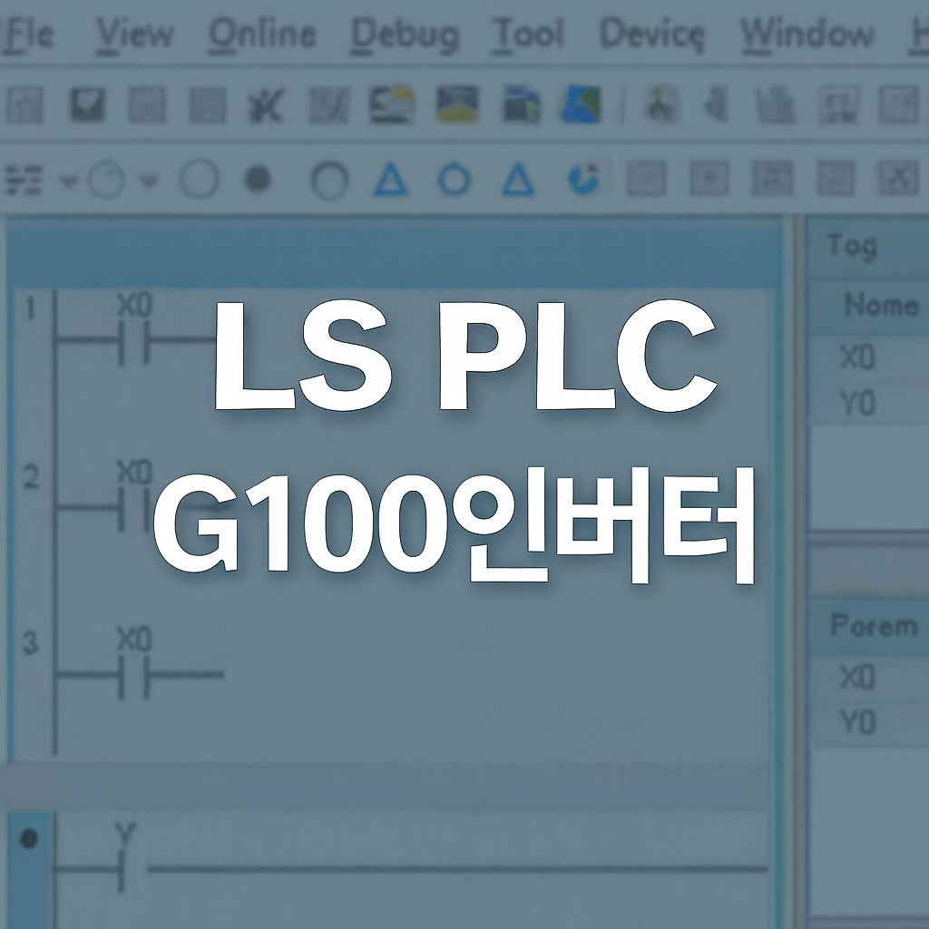 LS PLC G100인버터