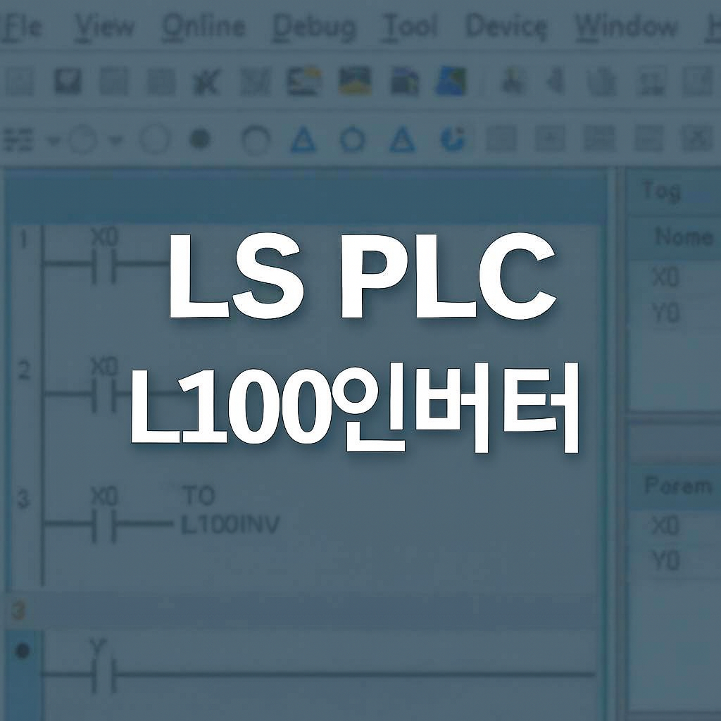 LS PLC L100인버터