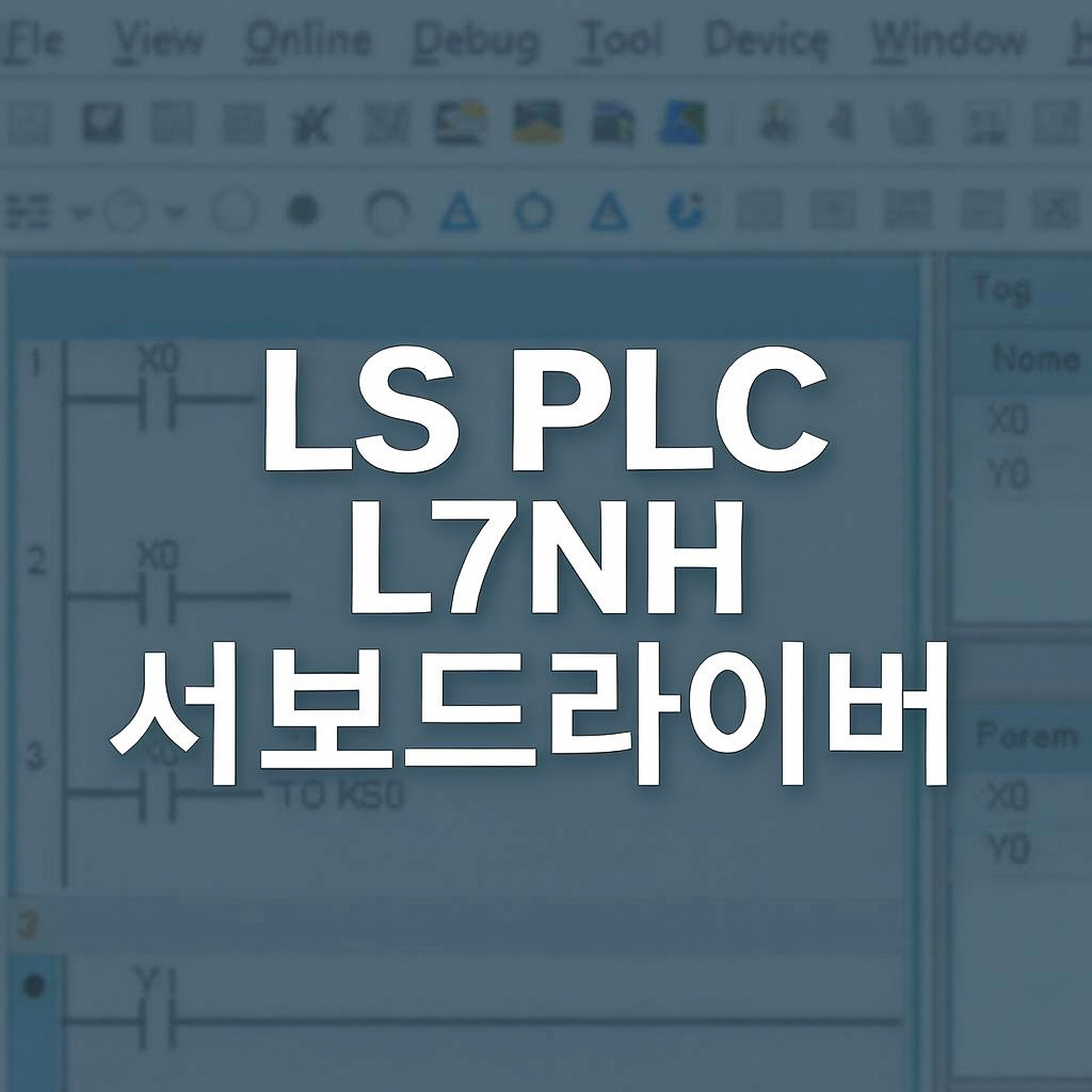 LS PLC L7NH서보드라이버