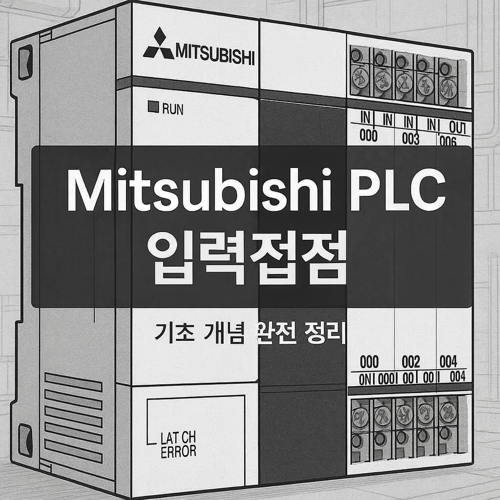 Mitsubishi plc 입력접점