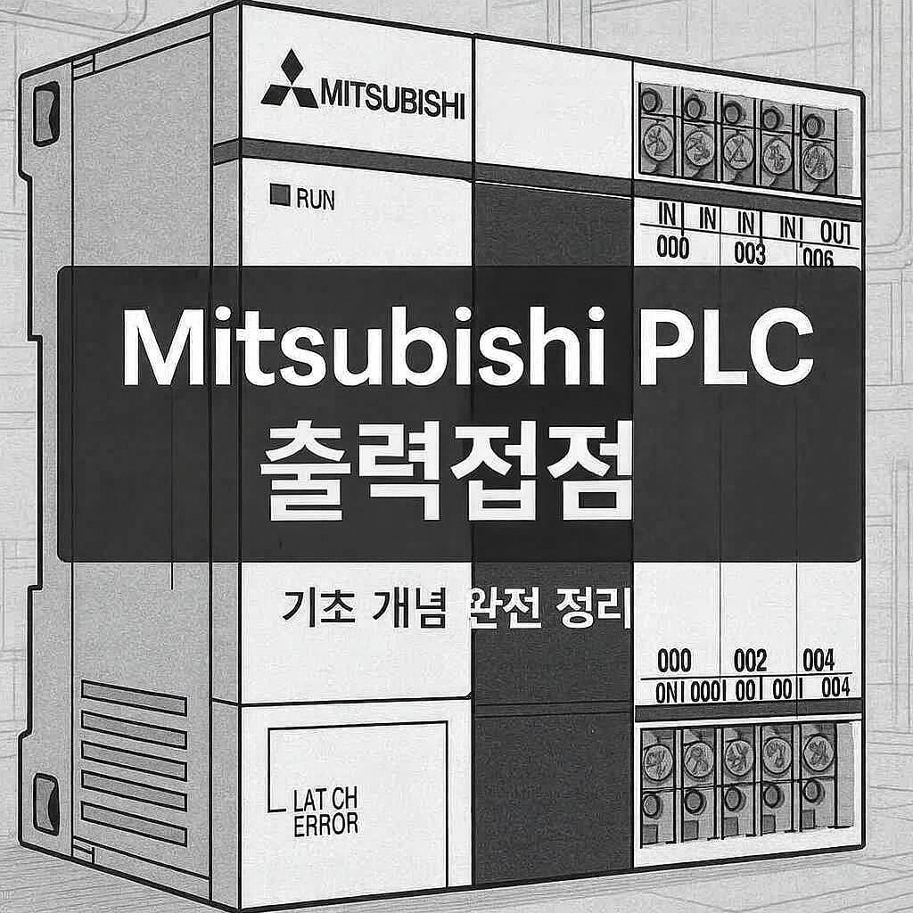 Mitsubishi plc 출력접점