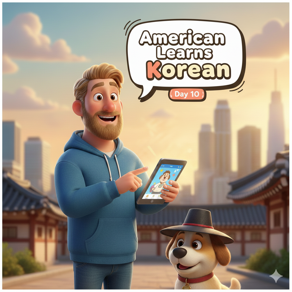American Learns Korean Day10