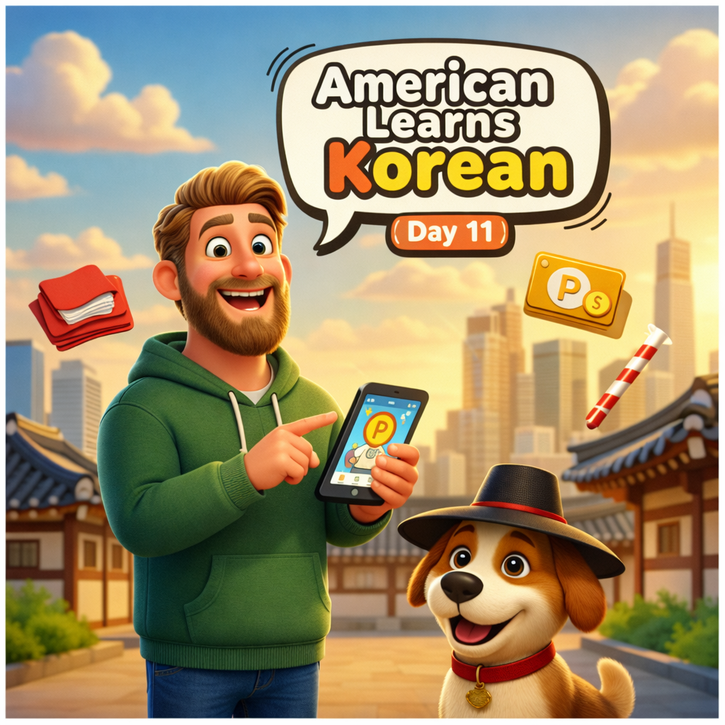 American Learns Korean Day11
