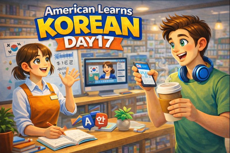 American Learns Korean Day17