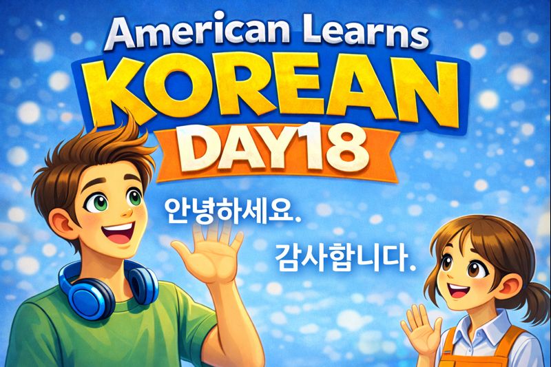 American Learns Korean Day18