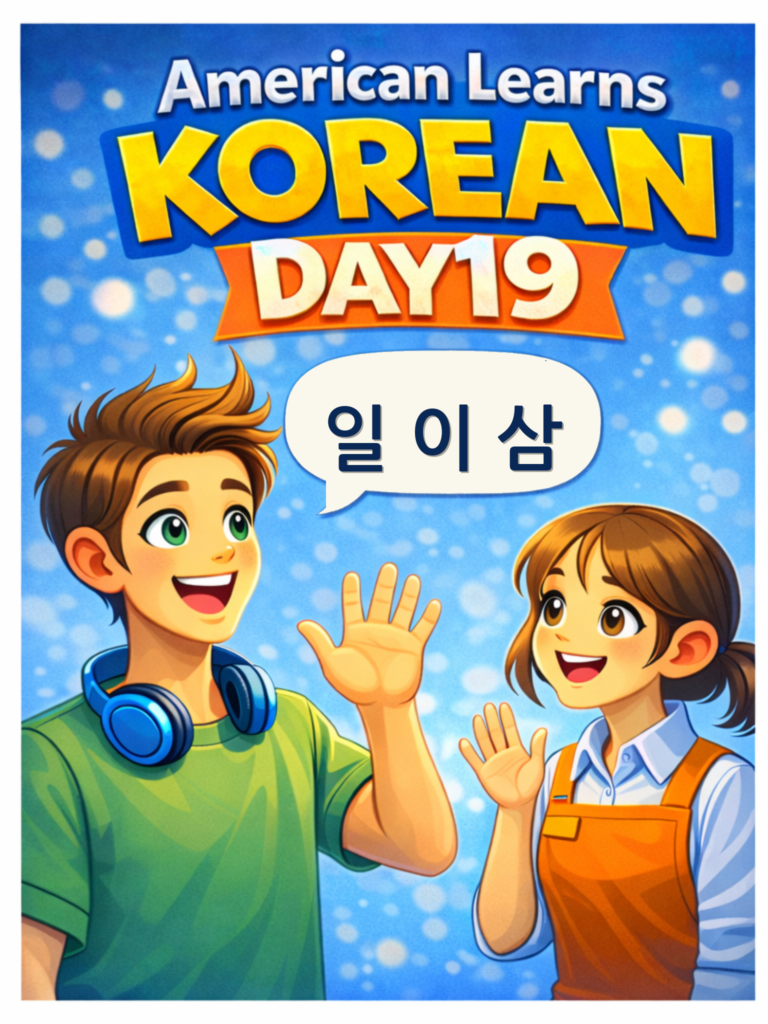 American Learns Korean Day19