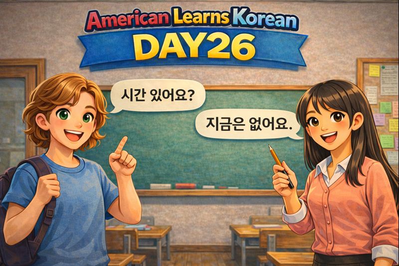 American Learns Korean Day26