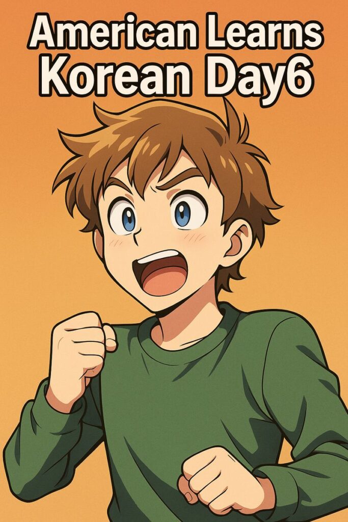 American Learns Korean Day6