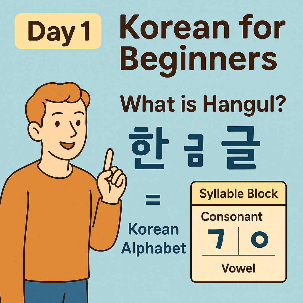 Korean for beginners Day1
