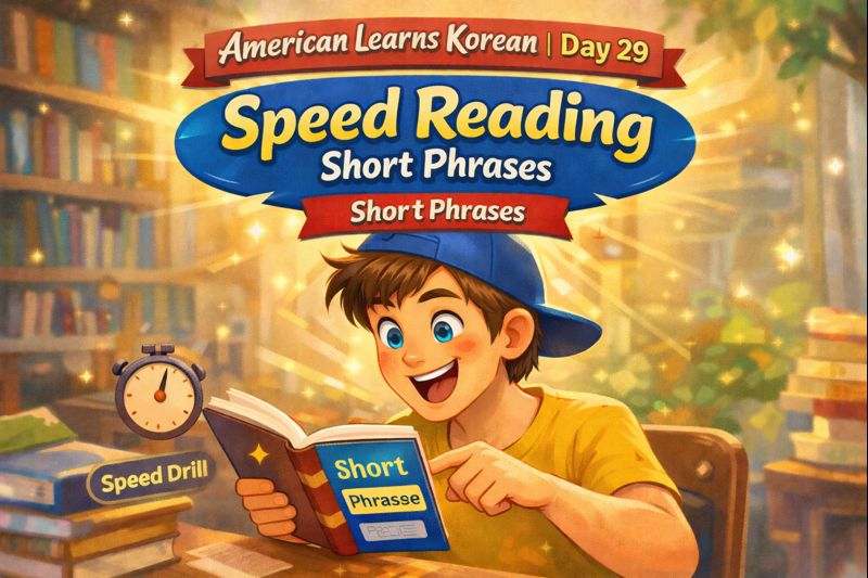 American Learns Korean Day29