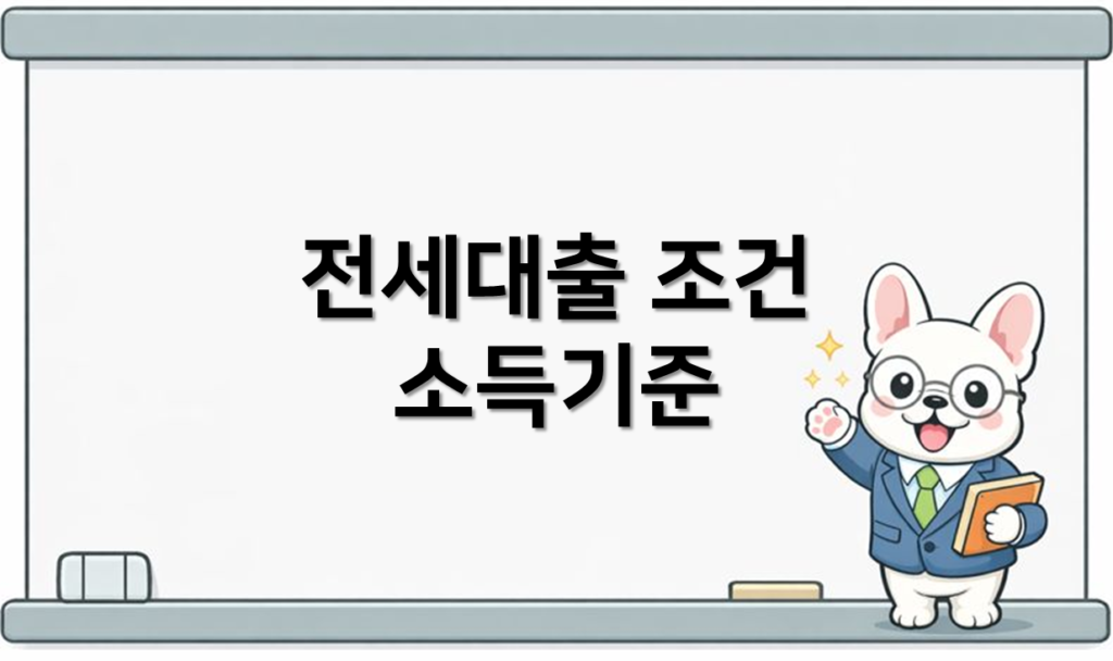 버팀목 전세대출 조건