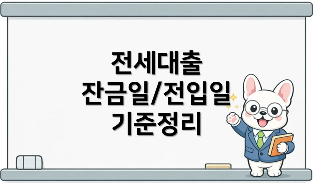 전세대출 3개월 룰