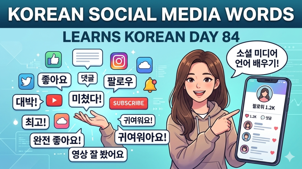Korean social media vocabulary